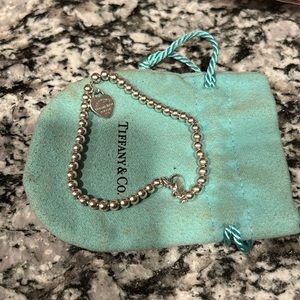 Silver Tiffany Beaded Bracelet